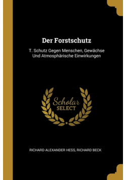 Der Forstschutz