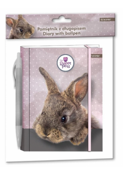 Pamiętnik z długopisem The Sweet Pets Królik