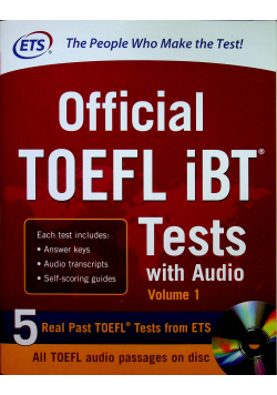 Official TOEFL iBT Tests with Audio Volume 1