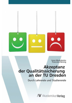 Akzeptanz der Qualitätssicherung an der TU Dresden
