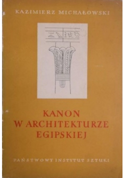Kanon w architekturze egipskiej