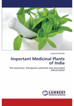 Important Medicinal Plants of India
