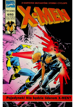 X - men numer 6 Pojedynek Kto będzie liderem X - men