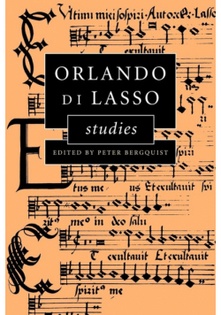 Orlando Di Lasso Studies