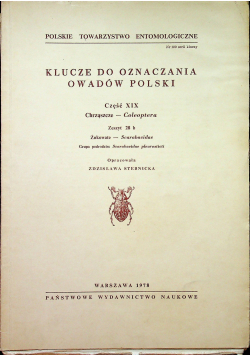 Klucze do oznaczania owadów Polski XIX
