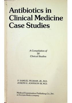 Antibiotics in Clinical Medicine Case Studies