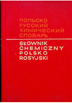 Słownik chemiczny Polsko rosyjski