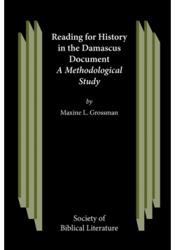 Reading for History in the Damascus Document