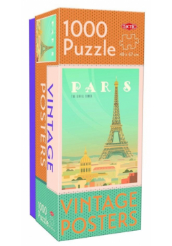 Puzzle 1000 Vintage Cities Paris