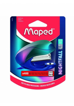 Zszywacz Nightfall Mini 15 + 400 zszywek MAPED