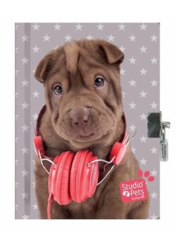 Pamiętnik z kłódką pachnący Studio Pets PEJ-3650