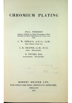 Chromium plating