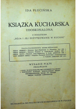 Książka kucharska Udoskonalona 1947 r