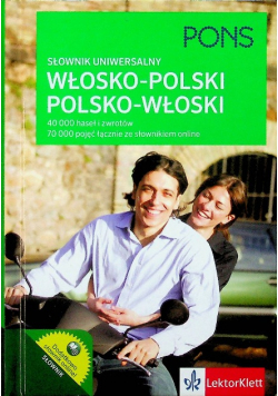 Słownik uniwersalny włosko - polski polsko - włoski