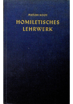 Homiletisches lehrwerk