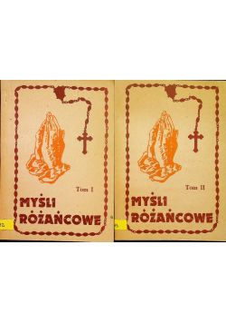 Myśli różańcowe 2 tomy
