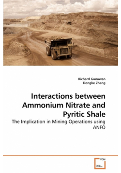 Interactions between Ammonium Nitrate and             Pyritic Shale