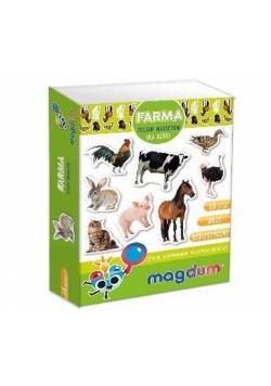 Zwierzęta na farmie - zestaw magnesów