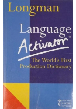 Language Activator Worlds First Production Dictionary