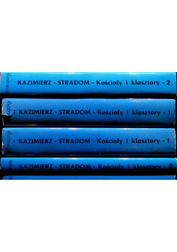 Katalog Zabytków Sztuki Kraków Kazimierz Stradom 5 tomów