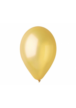 Balony metaliczne złote Dorato 25cm 100 szt.