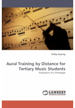 Aural Training by Distance for Tertiary Music Students
