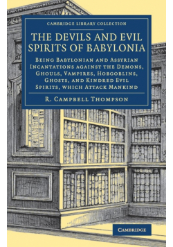 The Devils and Evil Spirits of Babylonia