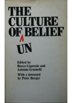 The culture of unbelief