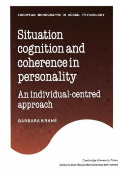 Situation Cognition and Coherence in Personality