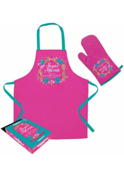 Zestaw fartuch i rękawiczki Garden-Super Mama