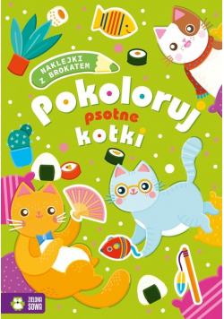 Pokoloruj psotne kotki