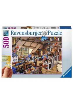 Puzzle 500 Strych u babci