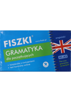 Angielski Fiszki Gramatyka dla początkujących Poziom A1 A2 NOWE