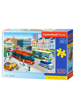 Puzzle 100 City Square CASTOR