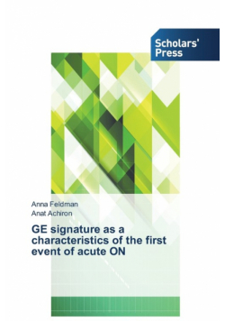 GE signature as a characteristics of the first event of acute ON
