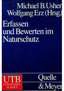 Erfassen und Bewerten im Naturschutz