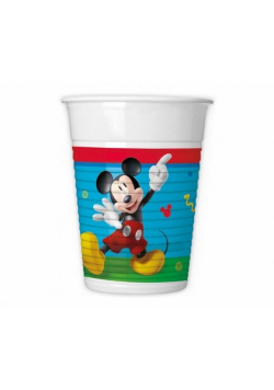 Kubeczki plastikowe Mickey 200ml 8szt
