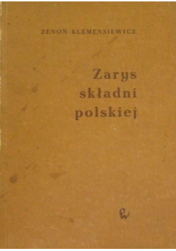 Zarys składni polskiej