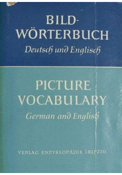 Bildworterbuch Deutsch und Englisch Picture Vocabulary German and English