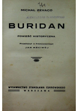 Buridan / Eliksir miłości 1930 r.