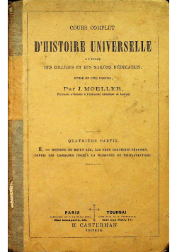 D historie universalle 1861 r.