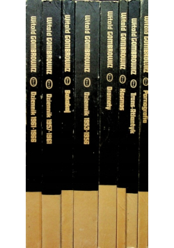 Gombrowicz Dzieła 8 tomów