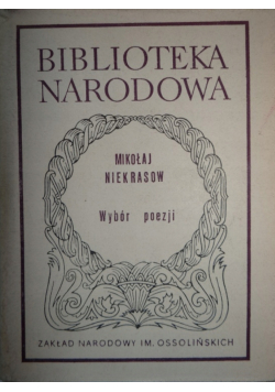 Niekrasow  Wybór poezji