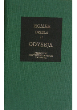 Homer Dzieła II Odyseja