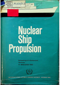 Nuclear Ship Propulsion