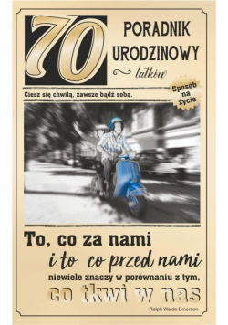 Kartka okolicznościowa Urodziny 70 U58