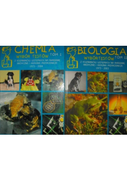 Biologia wybór testów tom 1 i 2