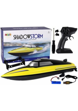 Motorówka R/C 2,4G żółta