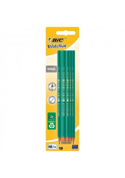 Ołówek Evolution 650 HB bez gumki 10szt bls BIC