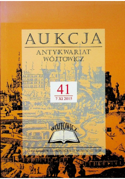 Aukcja Antykwariat Wójtowicz 41